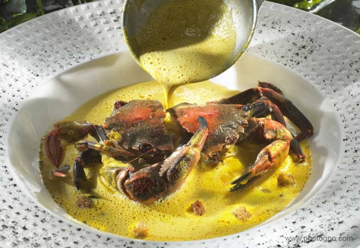 Photo culinaire Crabe en sauce