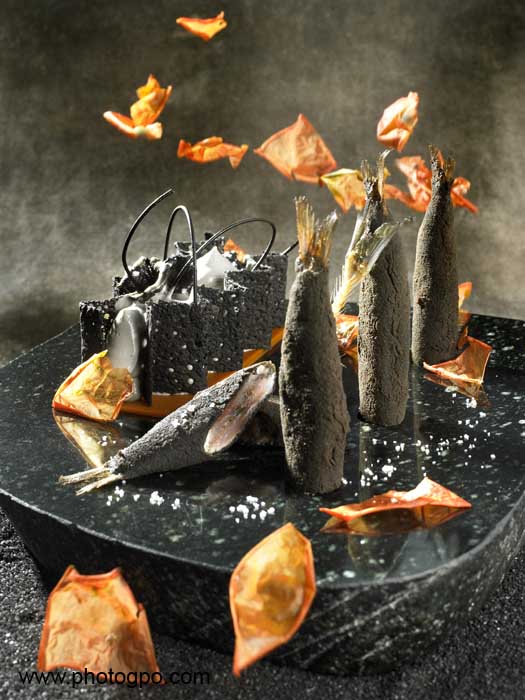 Photo culinaire Crevettes noires