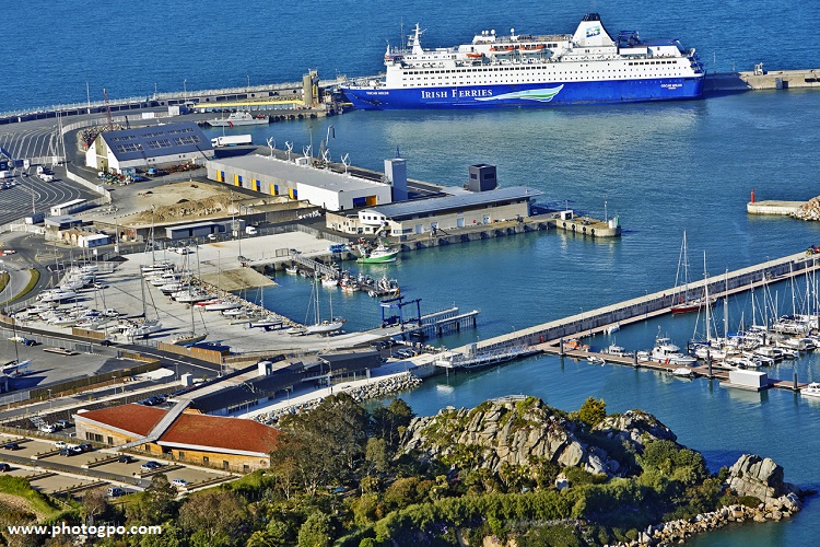 photo_aerienne_port de roscoff